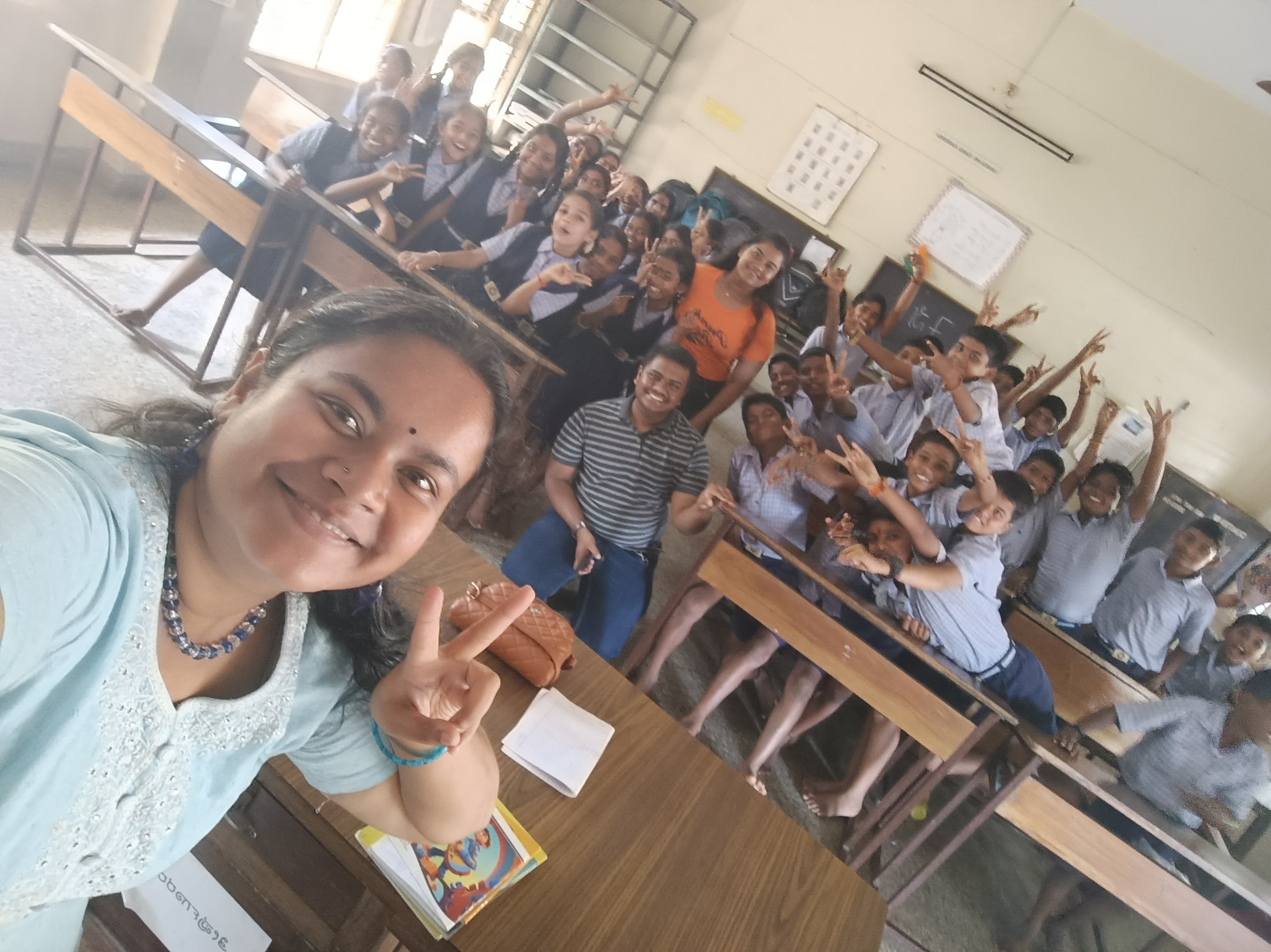 Nurturing Knowledge and Character in Kannada Medium School , NITK Surathkal