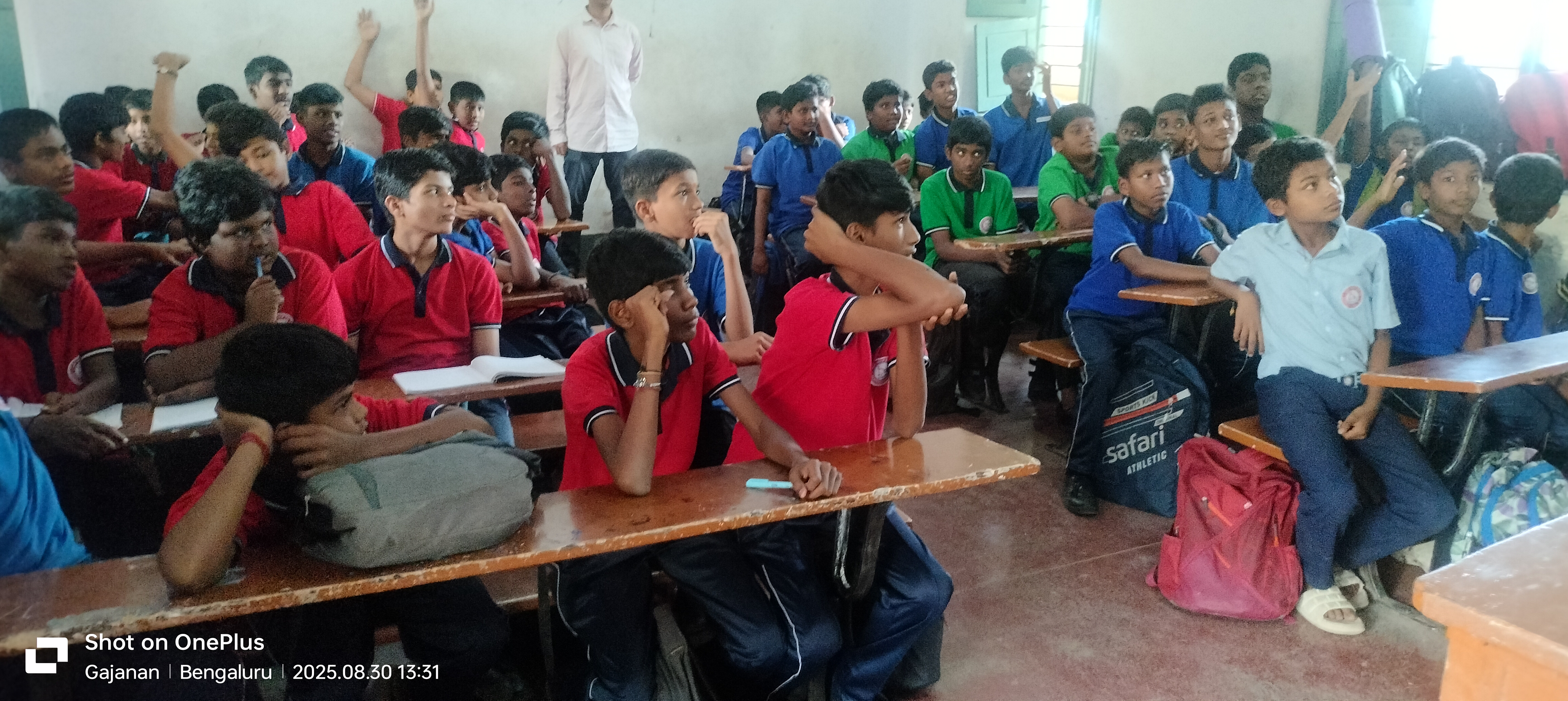 Students Participating in Discussion about Honesty and Ethical values