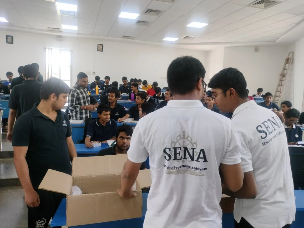 IKS Material Distribution Initiative for JNV Schools